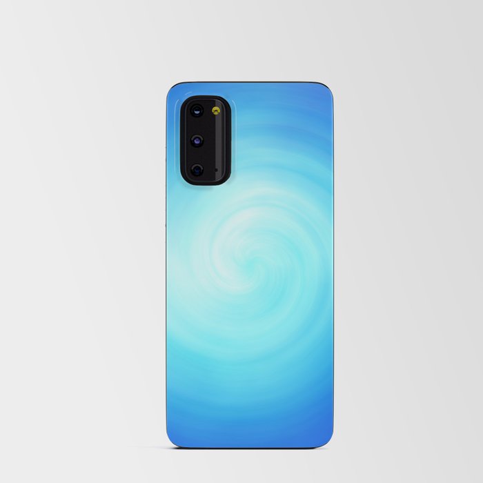 Blue Circle Android Card Case