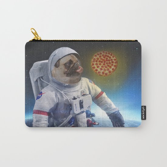 Pugernaut - Pug in Space Carry-All Pouch