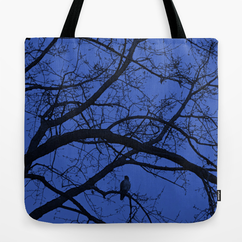Hawk In Tree Tote Bag By Lifesanexpedition Society6