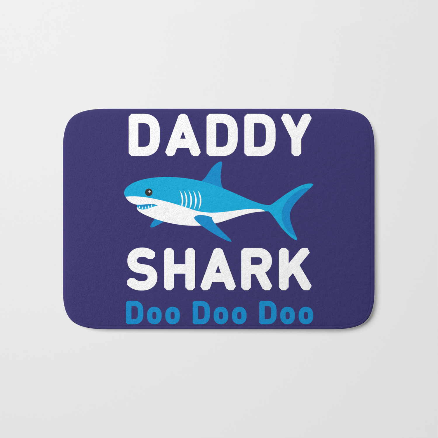 shark bath mat