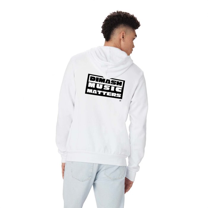 Dimash Music Matters Full Zip Hoodie by Dimash Merch Society6