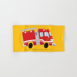 Fire Truck Hand Bath Towels For Any Bathroom Decor Society6 Fire Truck Hand Bath Towels For Any