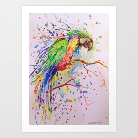 Parrot Art Print