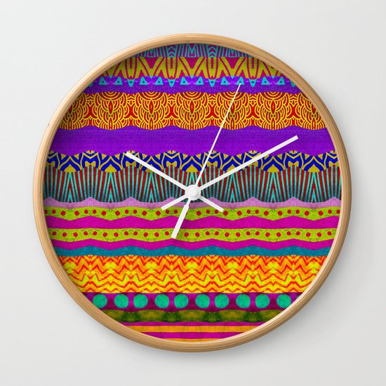 Earth Layers Wall Clock