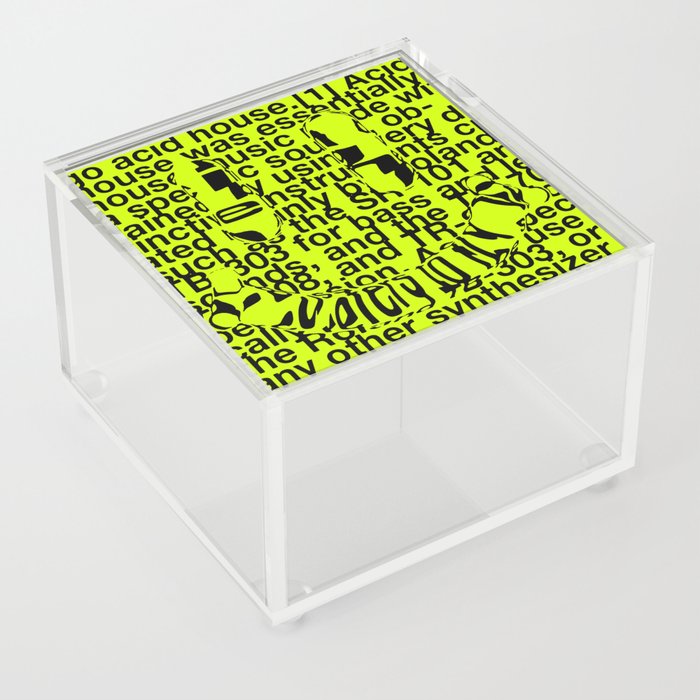 Acid Techno History Acrylic Box