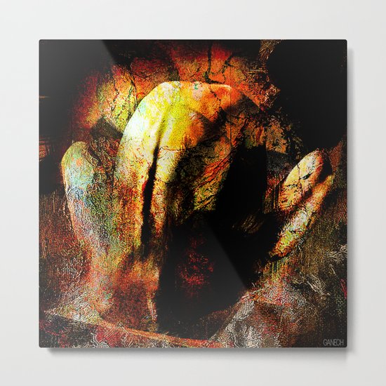 Abstract body 2 Metal Print