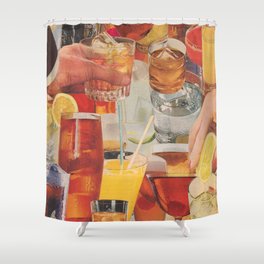 Shaken, Not Stirred Shower Curtain