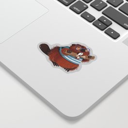 Beaver Sticker