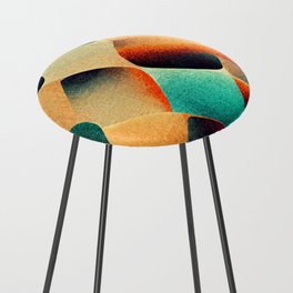 Abstraction Counter Stool