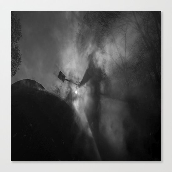 DARK LIGHT Canvas Print