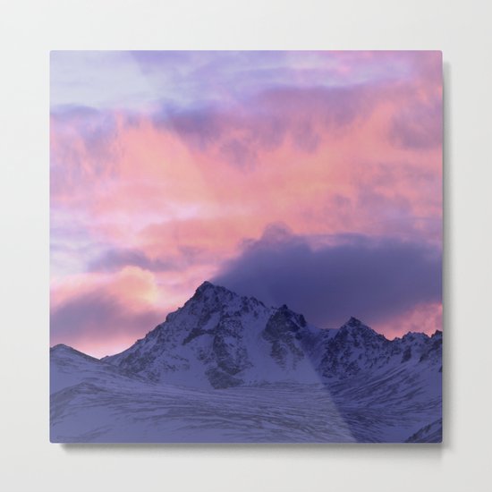 Rose Serenity Sunrise III Metal Print