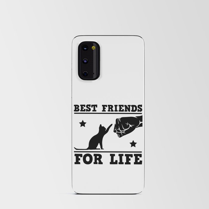 Cat Dad Best Friends For Life Android Card Case