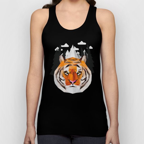The Siberian Tiger Unisex Tank Top