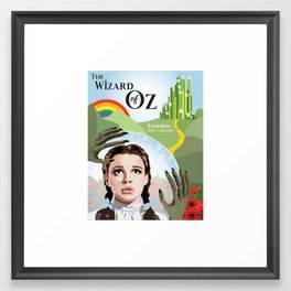 Oz Movie Poster Framed Art Print