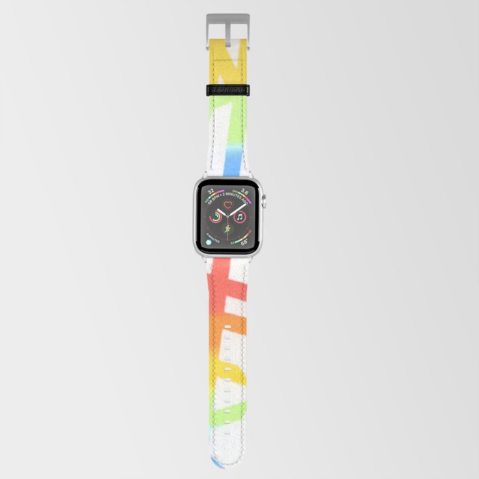 Coming Together White Apple Watch Band