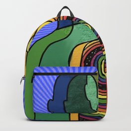 Inner Peace, Outer Facade Backpack