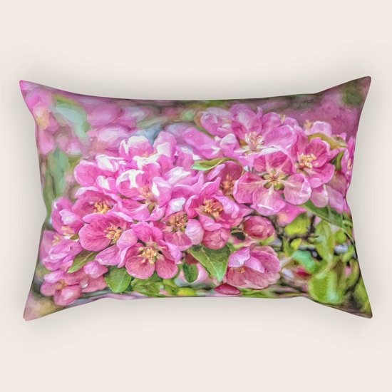 Blossoms Rectangular Pillow