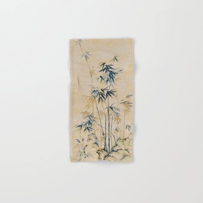 Bamboo,Oriental painting,Chinoiserie, koreanpainting Hand & Bath Towel