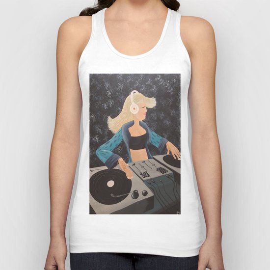 DJ Beats Unisex Tank Top