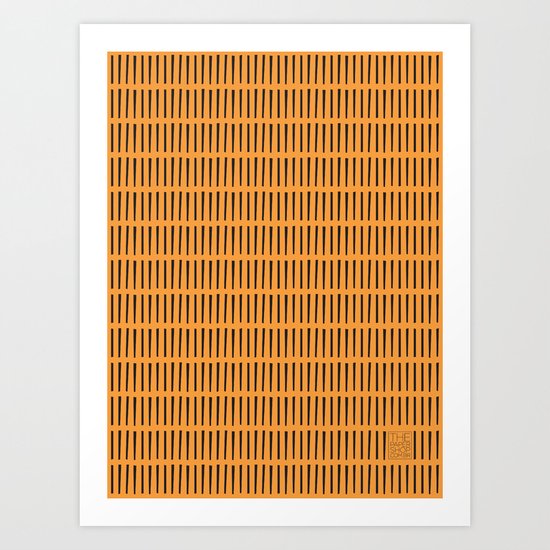 Orange Art Print
