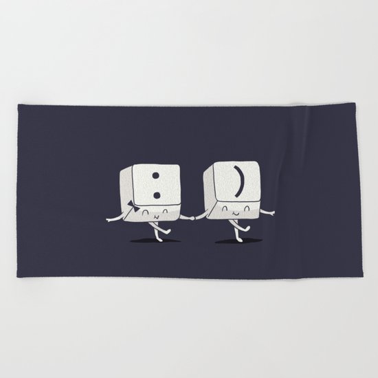 Happy Ever After Beach Towel
