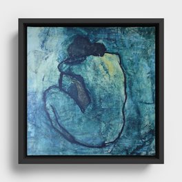 Pablo Picasso's The Blue Nude Framed Canvas
