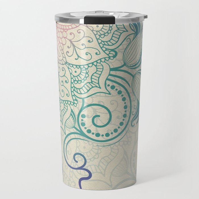 Mandala - Canvas Travel Mug