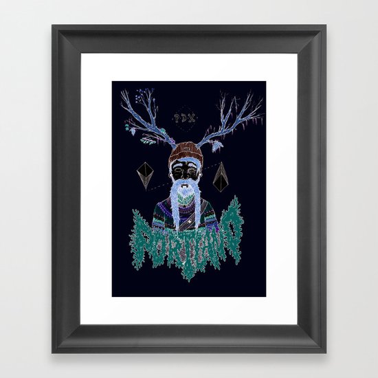 PORTLAND I Framed Art Print