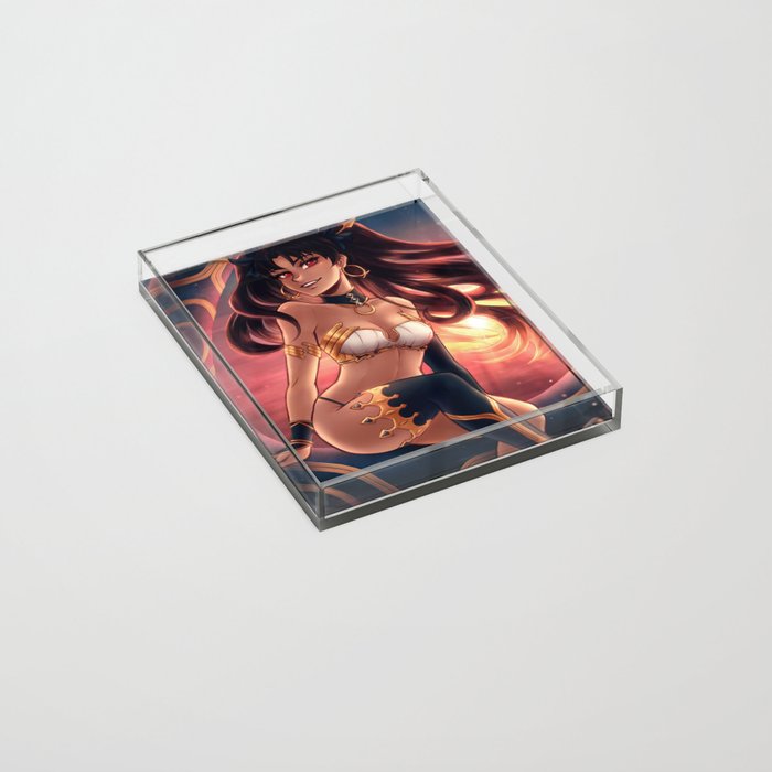 Fate Grand Order Ishtar Acrylic Tray By Iahfy Society6 Fate Grand Order Ishtar Acrylic Tray By Iahfy Society6