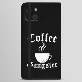 Coffee Gangster iPhone Wallet Case