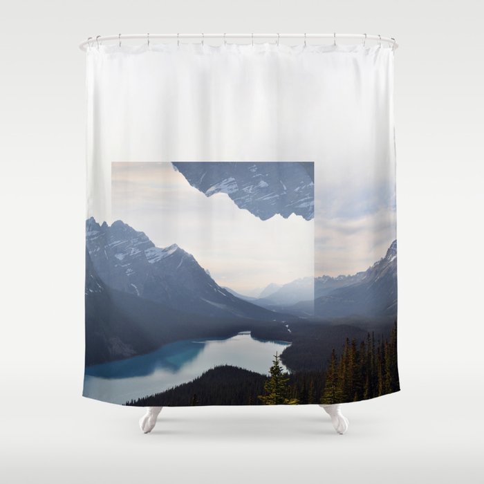 Vacant. Shower Curtain