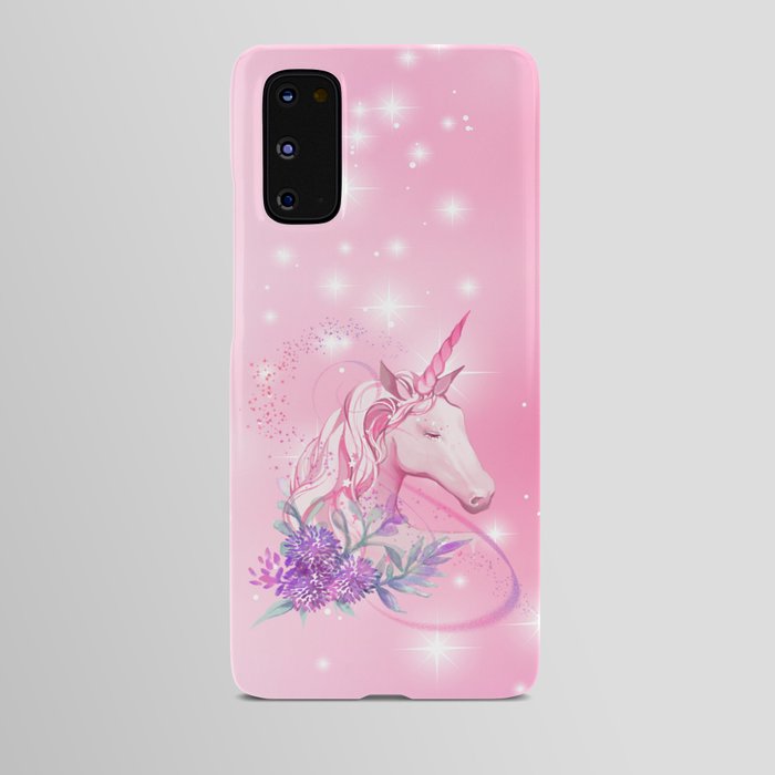 Unicorn in Pink Android Case