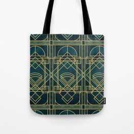 Art Deco Elegant Gatsby Style Tote Bag