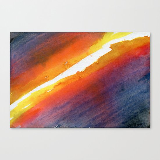 Energy Gradient Canvas Print