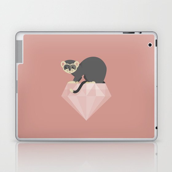 14 Ferret Diamond Laptop & iPad Skin