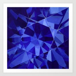 Sapphire Art Print