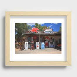 Route 66 - Hackberry General Store 2012 Recessed Framed Print