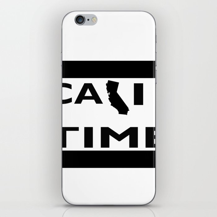 Cali Time Chill Brah Vibes iPhone Skin