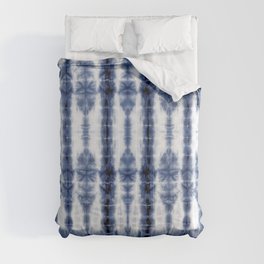 Tiki Shibori Blue Comforter