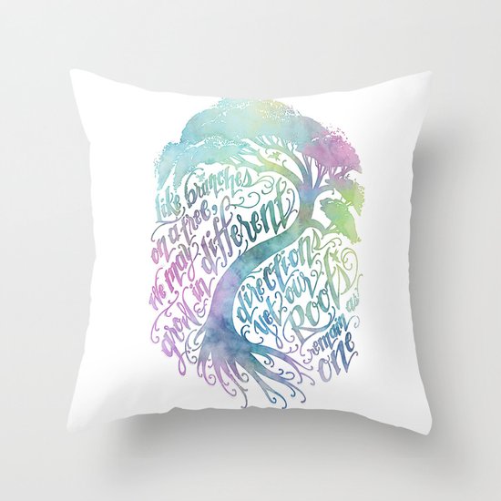 Our Roots Remain As One Throw Pillow