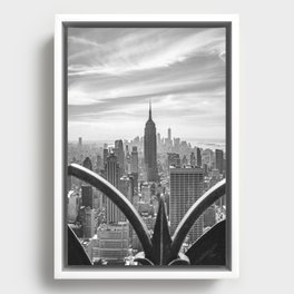 New York City Black and White Views | NYC Skyline Framed Canvas