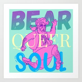 QueerBearBoy - Pride Collection Art Print