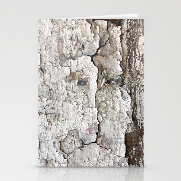White Decay I Stationery Cards