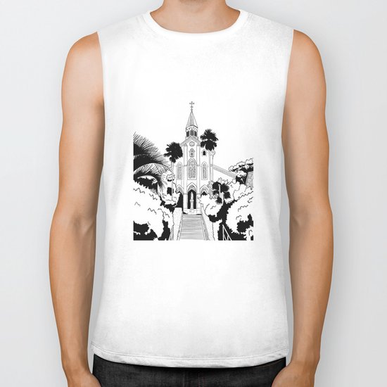 Nagasaki - Oura Church Biker Tank