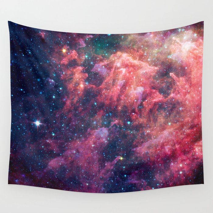 Space Nebula Wall Tapestry