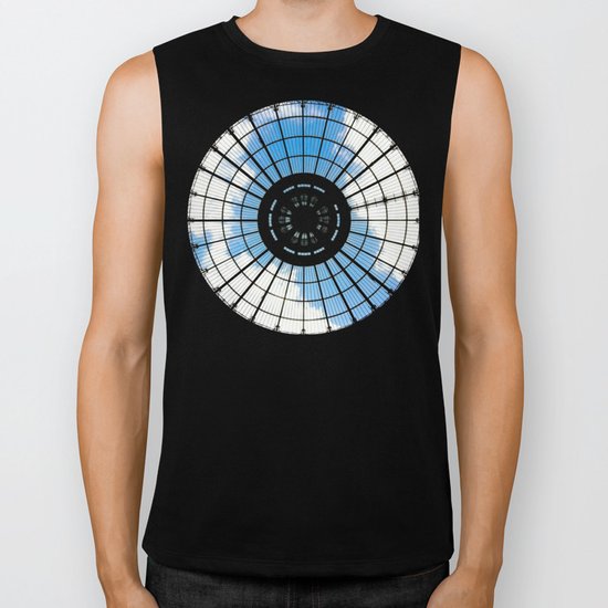 paris sky Biker Tank