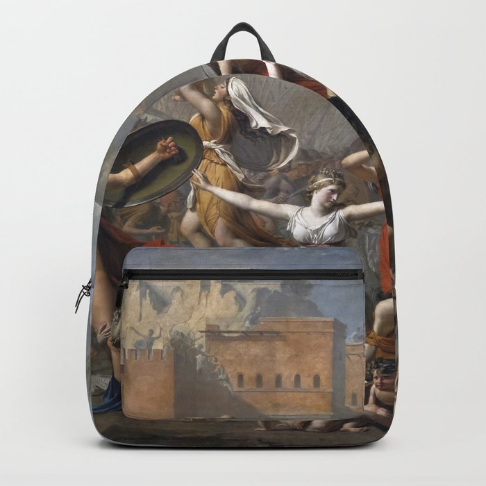 JacquesLouis David Sabine women stopped fighting the Romans with