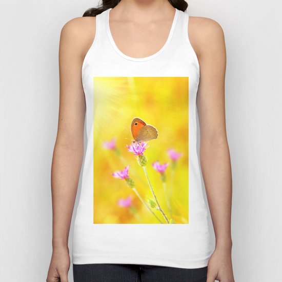 Beautiful Butterfly Unisex Tank Top