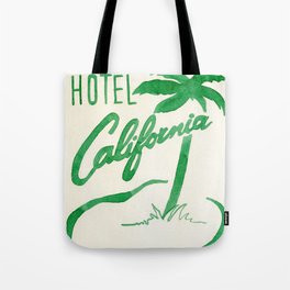 Hotel California Matchbook Tote Bag