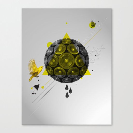 YELLOW Canvas Print